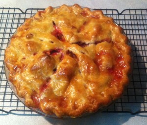 strawberry rhubarb pie